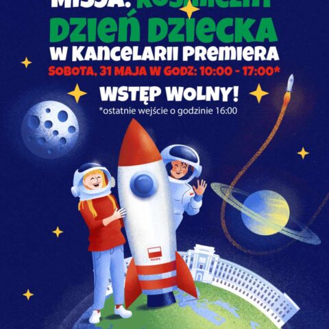 Misja: Kosmiczny Dzień Dziecka w Kancelarii Premiera