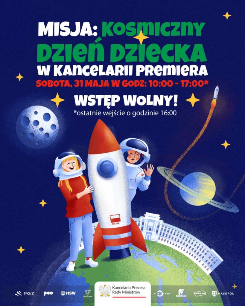 Misja: Kosmiczny Dzień Dziecka w Kancelarii Premiera